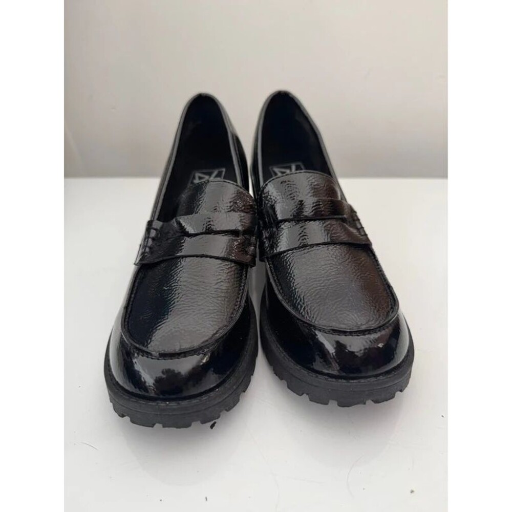 Dirty Laundry Size 9M Black Voidz Black Patent Loafer